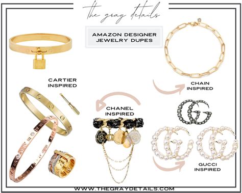 amazon designer jewelry dupes|best amazon designer dupes 2024.